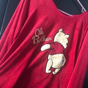 Winnie the Pooh fleece pull over